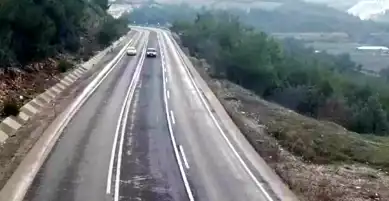Bilecik'te Drone ile Trafik Cezaları