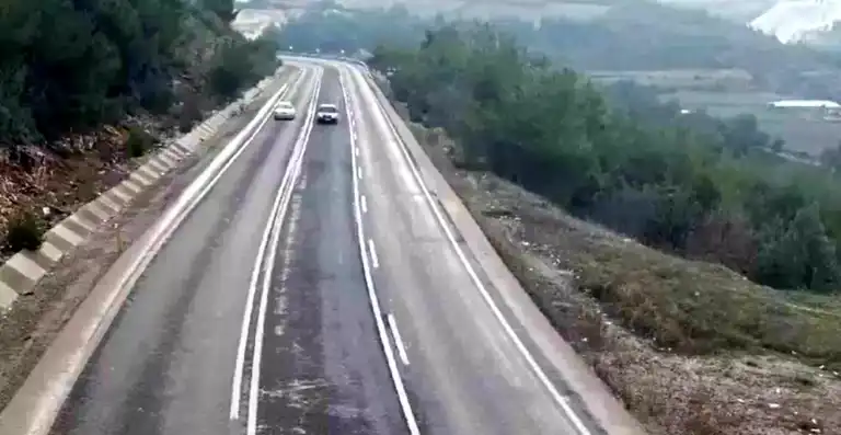Bilecik'te Drone ile Trafik Cezaları